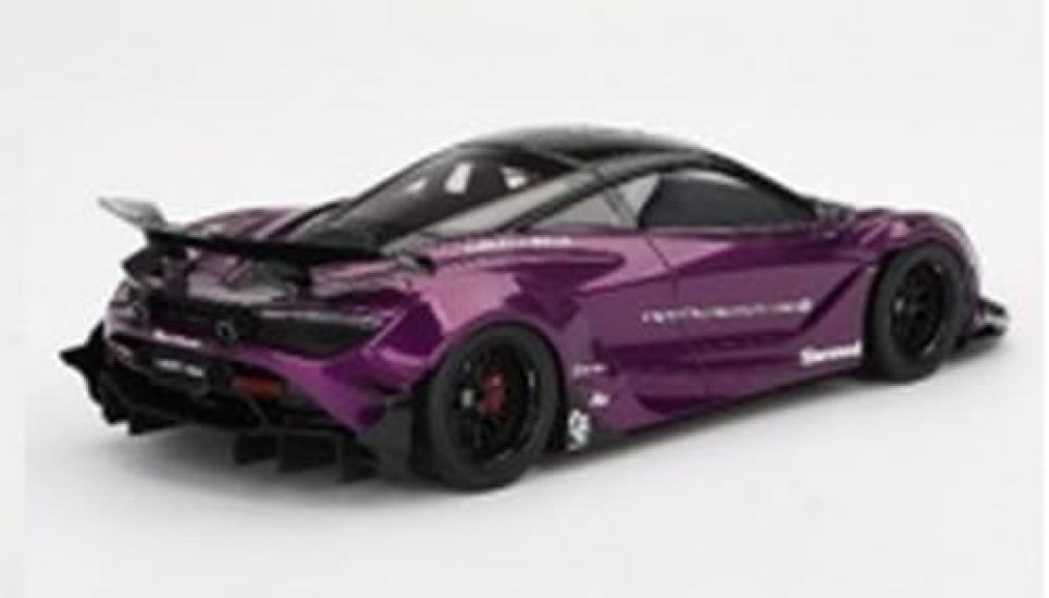 TOP SPEED Scale McLaren 720S Purple Finished Model TS0588 1/18 LBWorks