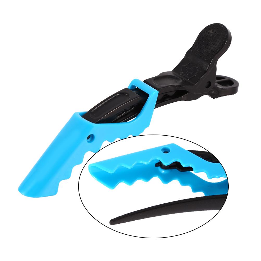5 Colors Hairdressing Clip Clamp Plastic Hair Styling Non Slip Clips Hair Grip Accessory