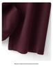 Ankola Women's Red Wool Wide-Leg Pants - New 2024 Autumn/Winter Collection