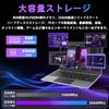 Laptop Office 11 Resolution IPS Webcam Quiet Celeron J4105 CPU 8GB DDR4 RAM 256GB RAM with Japanese Keyboard Film 2 USB Ports Port SSD Expansion Thin