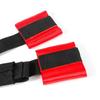 1PC Motorcycle Front Handlebar Strap Transport Bar Tie Down Strap Red Universal Red Nylon Webbing Straps Motorcycle Accessories