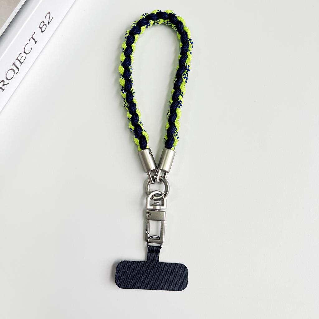 Creative Hand-Woven Mobile Phone Lanyards, Wristbands, Short Rope Strings, Pearl Jewelry, Pendants, Safety Anti-Loss Ropes