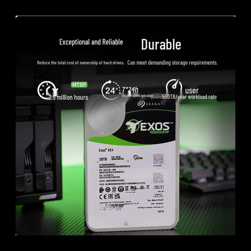 Seagate Exos Enterprise SATA Hard Drive