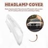 ABLZ-Front Headlight Lens Covers For BMW E92 E93 Coupe Convertible M3 2006 -2010 Clear Headlamp Cover Shell