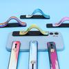 Band Telescopic Finger Strap Bracket Rainbow Phone Grip Silicone Phone Stand Finger Ring Holder