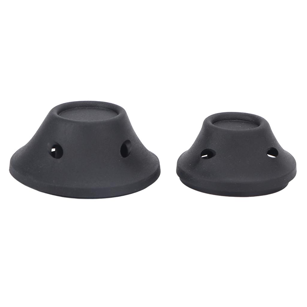 20pcs Mushroom Shaped Hair Curler Household Silicone Women Girls Hair Roller Styling Tool Black