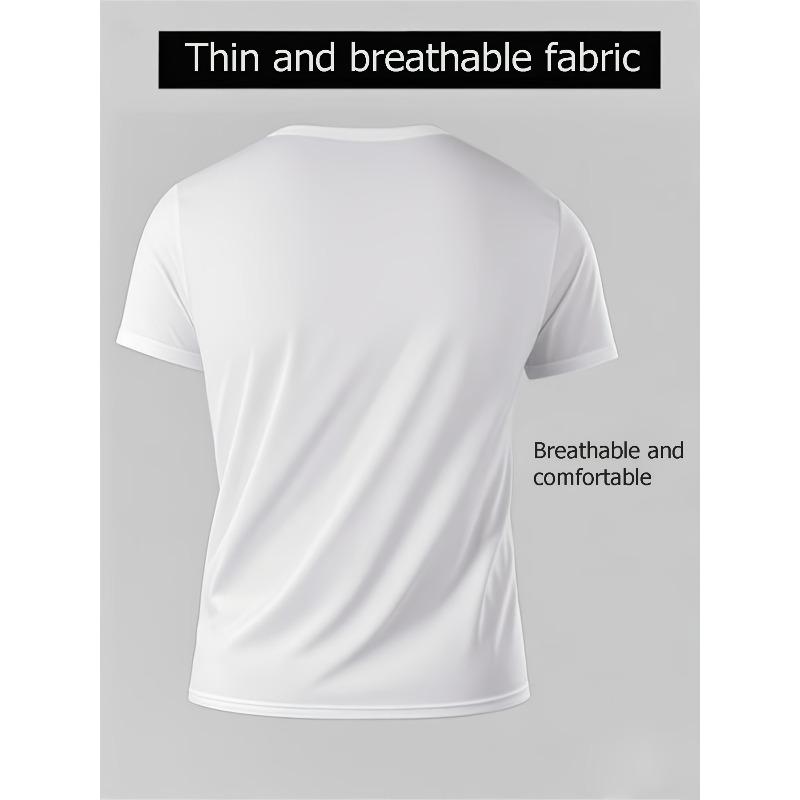 Taglie Europee T-shirt da Uomo con Stampa Grafica Teschio e Orsetto