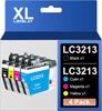 Cartouches d'encre - LOFBLAT - LC3213 XL - Compatible Brother - 4 pièces - 400 pages par cartouche