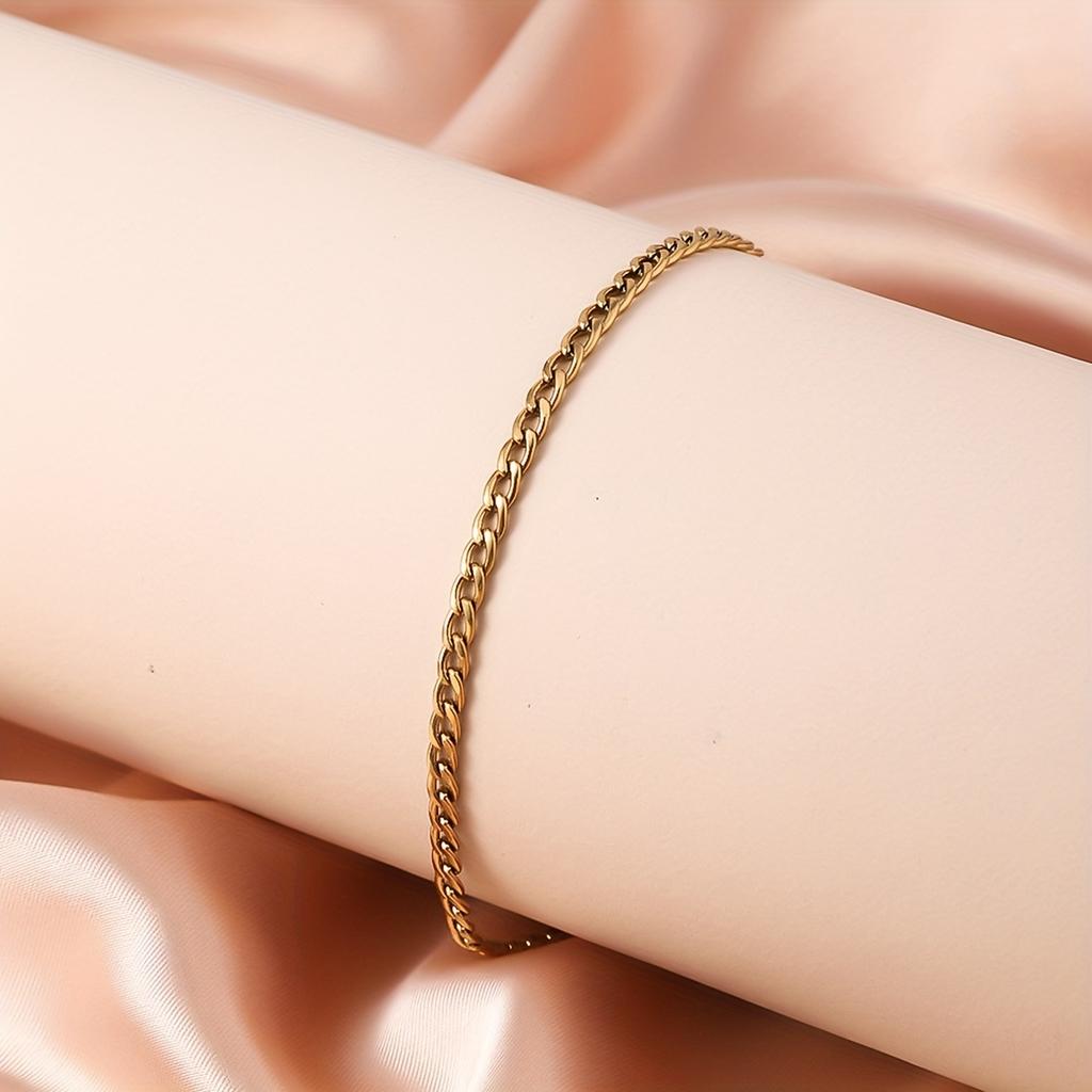Twisted Chain Beach Anklet, High-quality Jewelry, Upgraded Vintage Anklet, High-end Decorative Anklet Suitable for Daily Wear