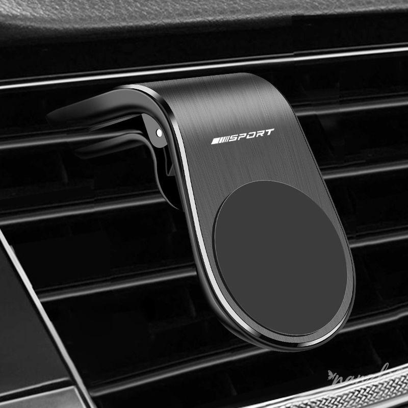 High-end Magnet Phone Holder GPS Stand Air Vent Clip Accessory For BMW M Emblem E46 E36 E34 F10 E90F30 E60 F30 E53E30 E9 E87 QR4