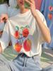 Call Me By Your Name Film T-Shirt Mode T-Shirts 80er Retro Stil Pfirsich T-Shirt Niedlich Ästhetisch Kurzarm Top