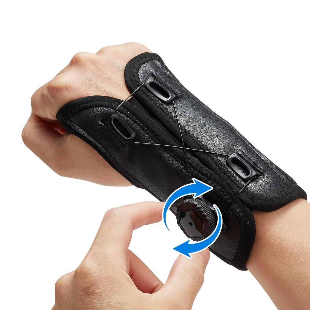 FIIL Wrist Strong Aluminium Metal Ergonomic Reduce transpirația încheieturii încheieturii mâinii Nu se obține rapid pentru suporter negru zilnic, Fix, Suport, Placă, Design,