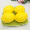 10pcs Artificial Fruit Lemon Lifelike Faux Foam Fruits Home Table Decoration Photography Props Imitation Fruits Model Simulation