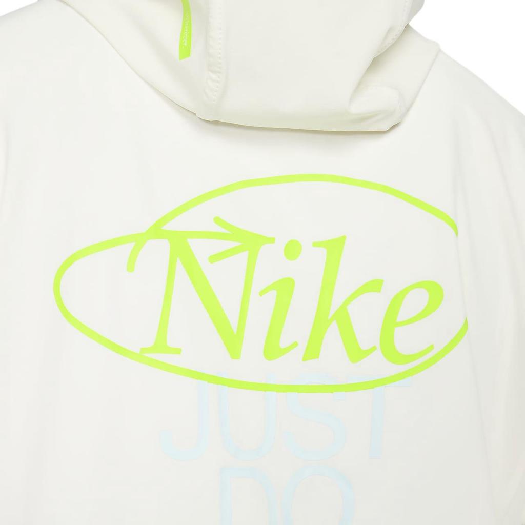 Nike Unlimited Repel Letter Print Water-Resistant Hooded Jacket Men Jackets Phantom-Grey White HQ4735030