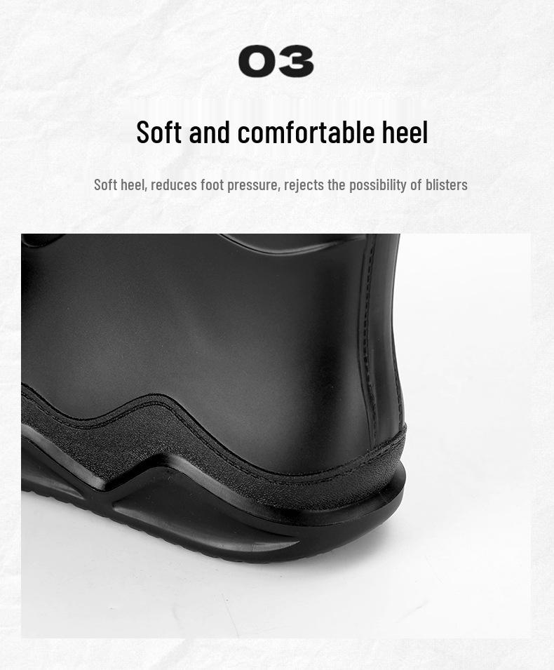 Men's Waterproof Non-Slip Boots with Fleece Lining for Outdoor Activities