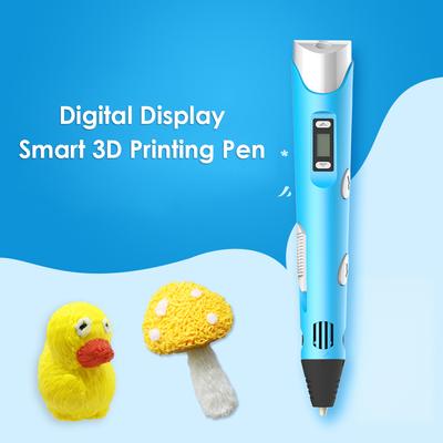 3D Printed Pen With 3m Colored Filaments USB Electric 3D Drawing Printing Pens Creative DIY Gift For Birthday Christmas New Year
