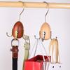 Nordic Solid Wood Multifunctional Hook for Keys, Ties, Bags, Wardrobe, Cabinet, Coat, and Hat Rack
