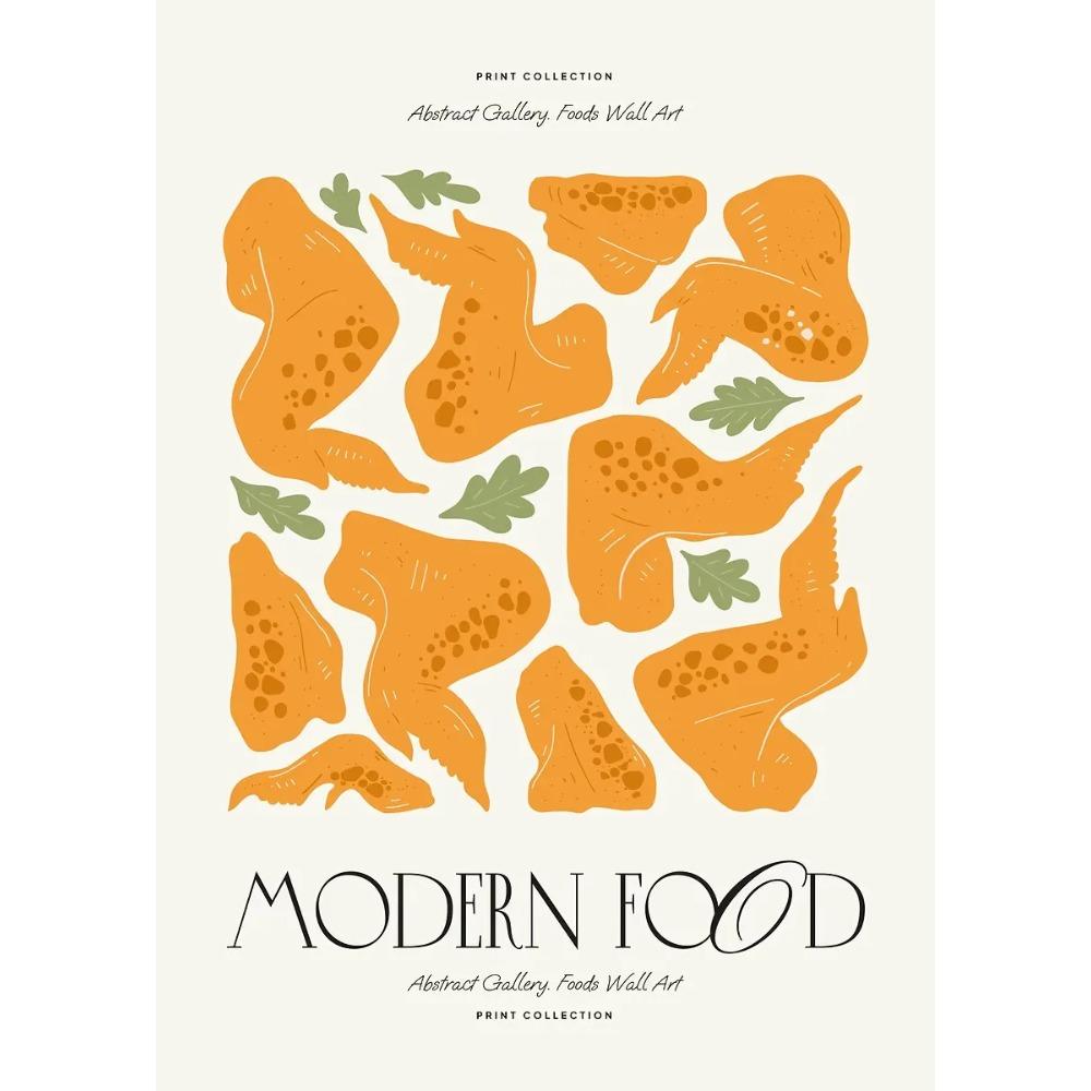 Minimalism Foods Posters Delicious Oyster Pink Ramen Bowl Shrimp Hot Dog Prints Canvas Painting Wall Pictures Home Kitchen Decor