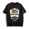 Hong Kong The Pearl of the Orient Dragon Ancient Building Tee Pure Cotton T-shirt