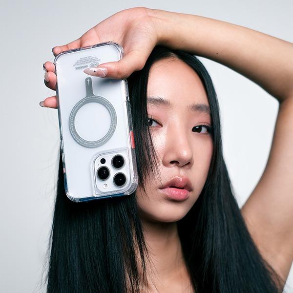 Skinarma Etui Saido Iphone 16 Plus 6.7  Magnetic Charging Przezroczysty/Clear