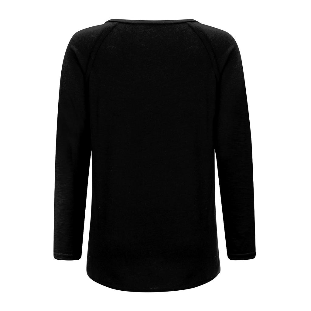 Women's Long Sleeve T-Shirt V Neck Easter Print Casual Comfort Top