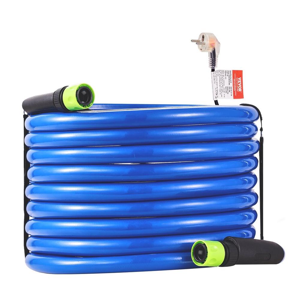 50ft Heated Water Hose for RV -45℉ Antifreeze Heated Drinking Water Hose