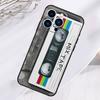 Cassette Mix Tape Phone Case For iPhone 17 Pro Max 16 15 13 12 11 14 Pro Max Plus 13 12 Mini 16e 17 Air Cover