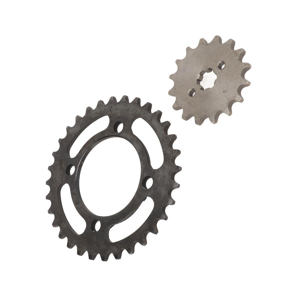 420 Pitch Drive Sprocket Kit 16T Front  32T Rear Motorcycle Sprocket Set  for Off Road Vehicles