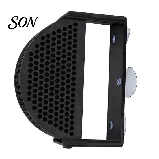 Aquatic Plant Protection Baffle Aquarium Filter with Suction Cups, Water Flow Controller, Fish Tank Hang-on Diffuser Accessory, Reducer Calmer