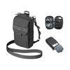 HAKUBA Gadget Case Plus Shell Utility Shoulder Pouch AZ Black Shoulder Bag Smartphone Camera AMZSP-USPBK 4977187001983