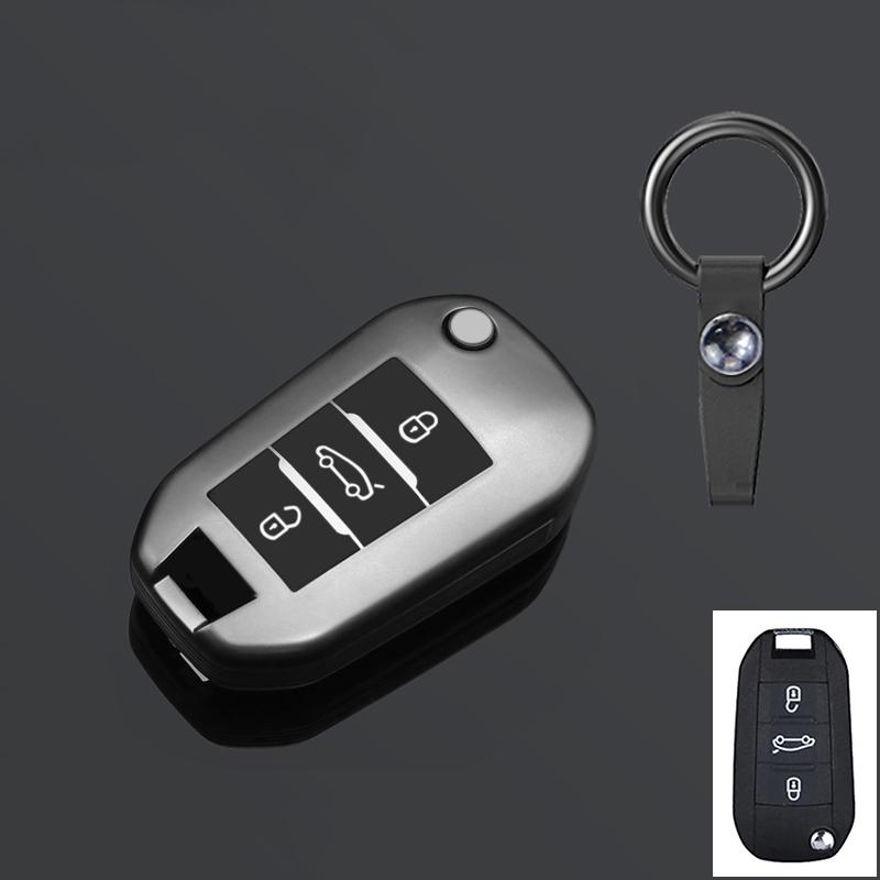 Tpu Car Key Case Cover Protect Shell Bag For Peugeot 208 107 206 306 307 308 2008 3008 4008 5008 Rcz Citroen C1 C2 C3 C4 C5 C8