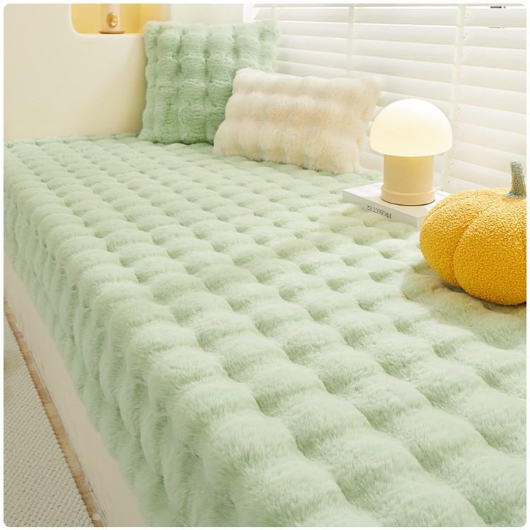 Winter And Autumn Sofa Cover Fabric Straight Row Anti Slip Thick Soft And Sticky Floating Window Cushion Atmospheric Decoration Pad