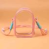 Labubu Protect Case Labubu Sitting Party 15cm Cotton Doll Shoulder Pain Bag PVC Storage Bag Labubu