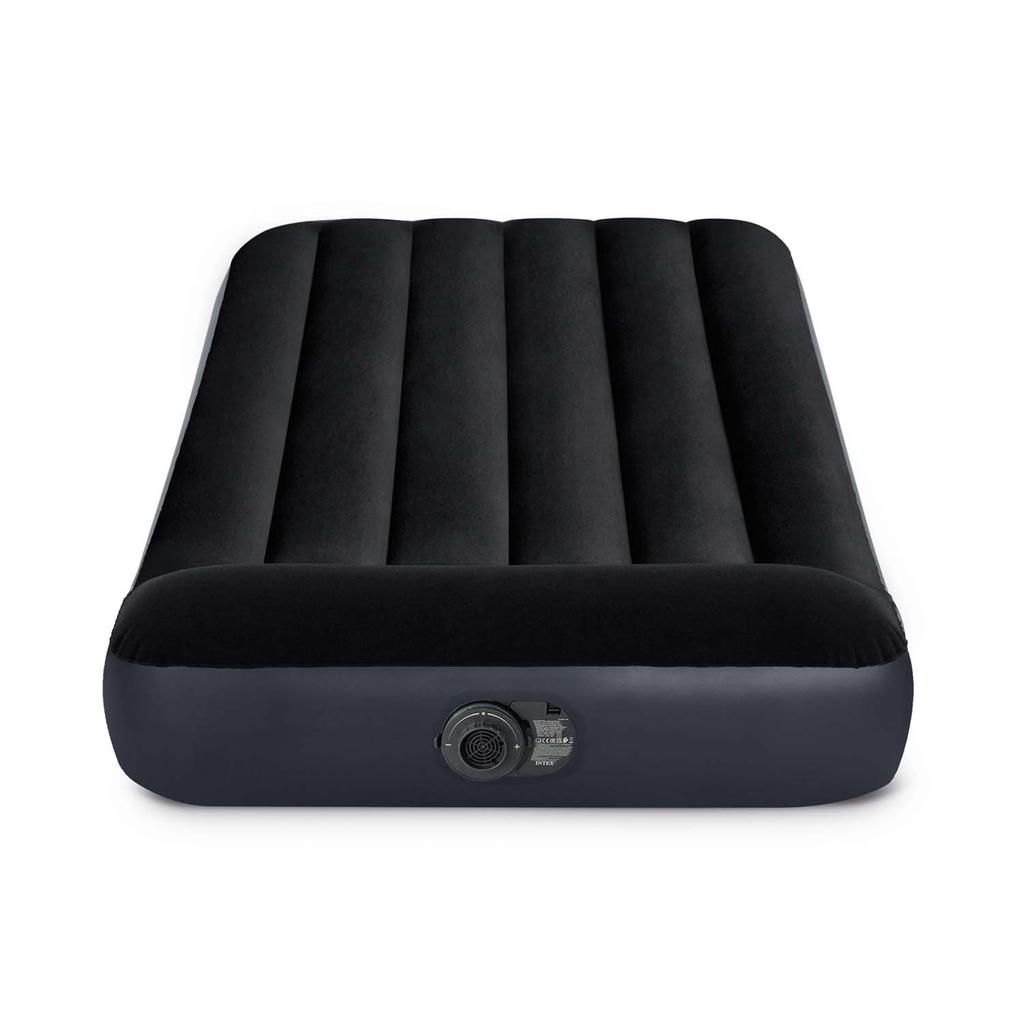 Inflatable Mattress 191X99X25 Cm With Built-In Electric Pump Intex 64146Nd