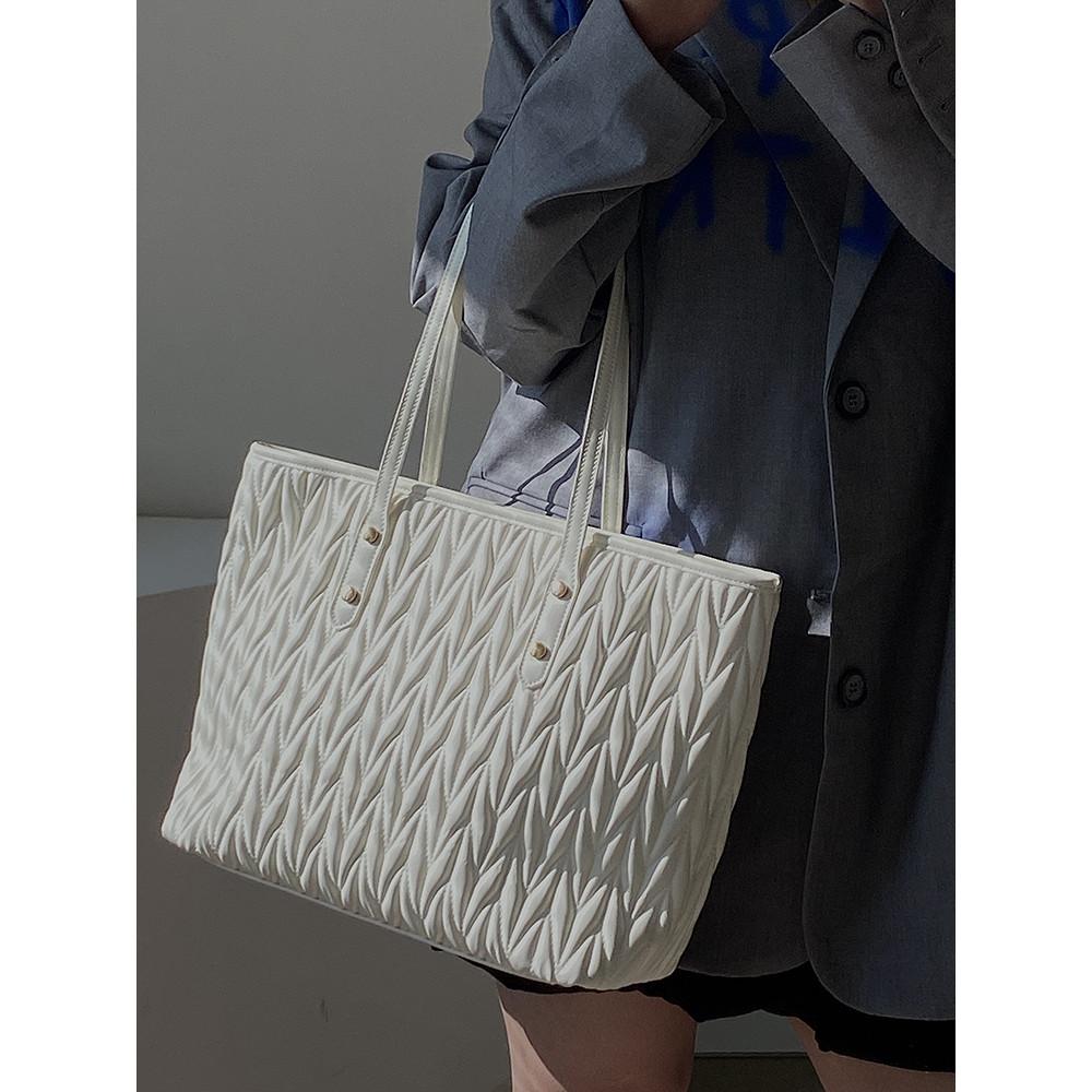 Ielgy Female Bag Large Capacity Commuter Tote Bag Portable