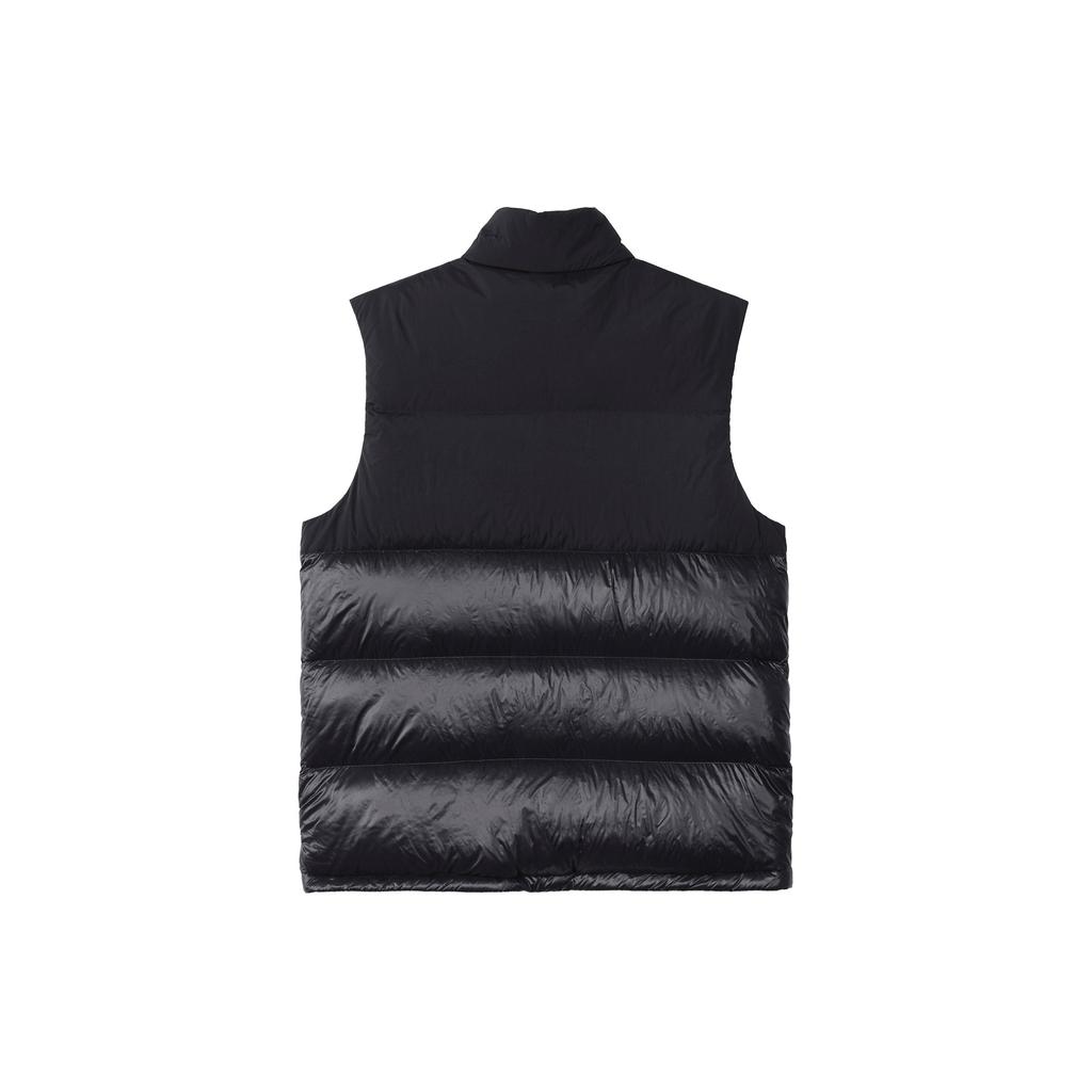 Adidas Down Regen Regular Fit Stand Collar Quilted Puffer Vest Men Black HL9185