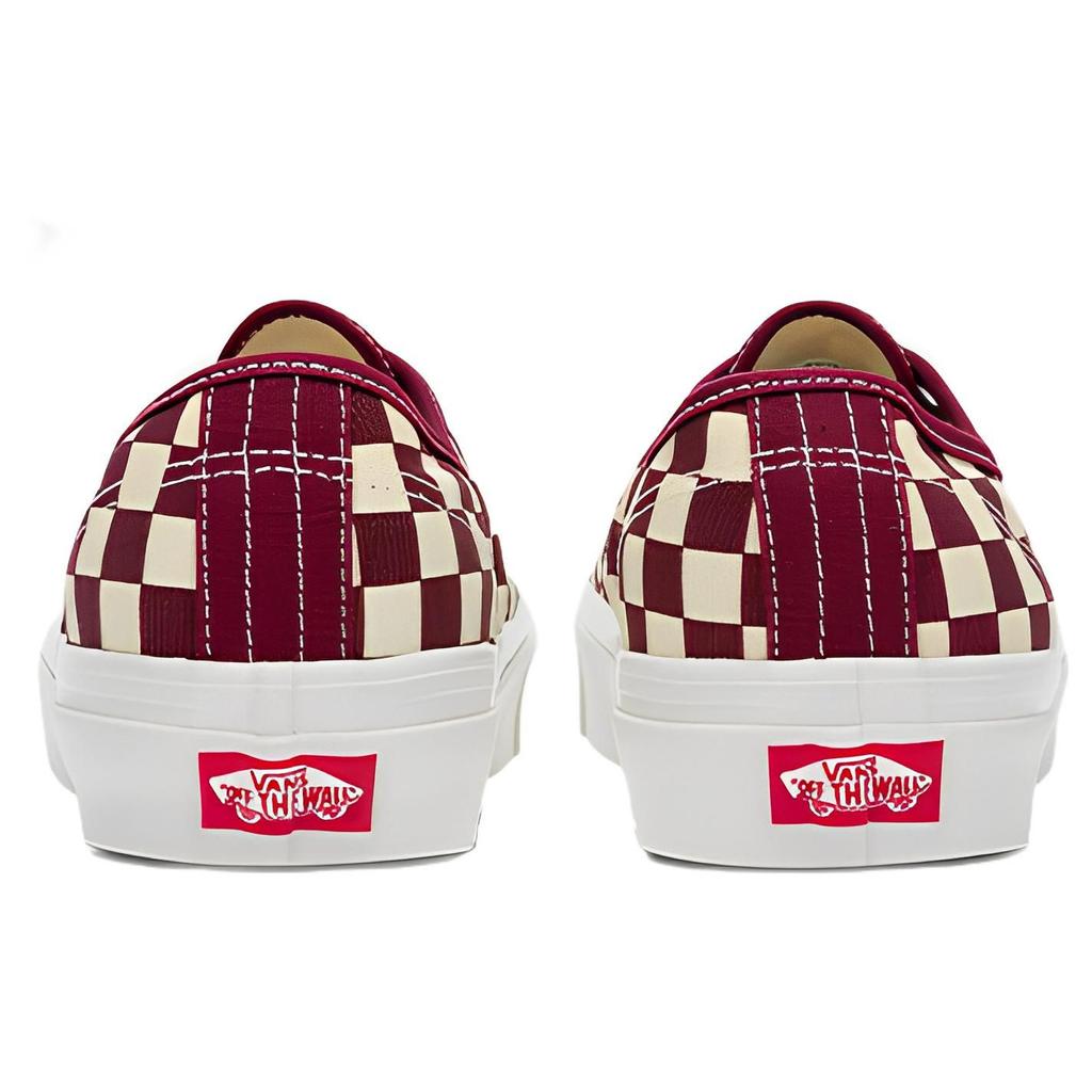 Vans Style 44 Canvas Comfortable Versatile Low-Top Skate Shoes Unisex sneaker White Red VN0005U84QU