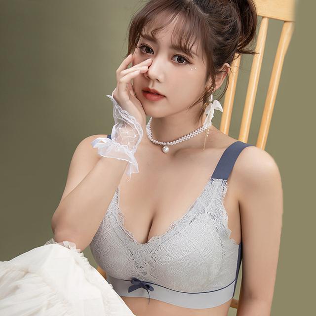 

FINETOO M-5XL Women s Lace Underwear Sexy Lingerie Femme Bralette Seamless Bra Wire Free Brassieres Push Up Intimate Women Bra XXXXL абрикосовий