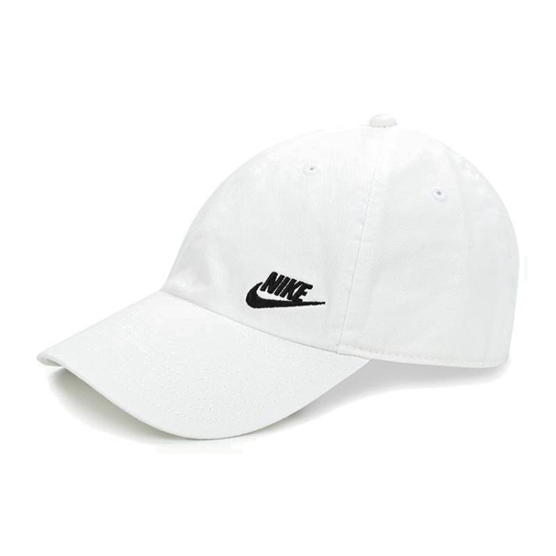 Nike Cotton Baseball Caps Unisex White Casual AO8662-101