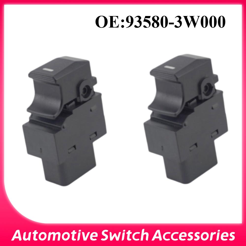 2PCS 93580-3W000 Electric Power Window Switch For Kia Sportage 2.0L 2.4L 2011-2016 For Hyundai Ix35 Australian Models 2010-2017