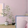 50cmX2.8/10m Linen 3D Foam Wallpaper Self-adhesive PVC Solid Color Thickened Waterproof Background Wall Renovation Wall Stickers