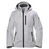 Crew Hooded Jacket Waterproof Windproof Breathable Grey Fog