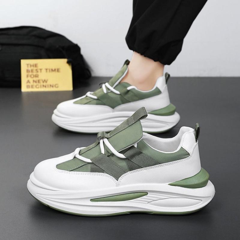 Fashion Thick Platform Breathable Man Casual Sneaker Spring and Autumn Sports Shoes for Men Size 9 Cheap Liquidation Low Price Simple