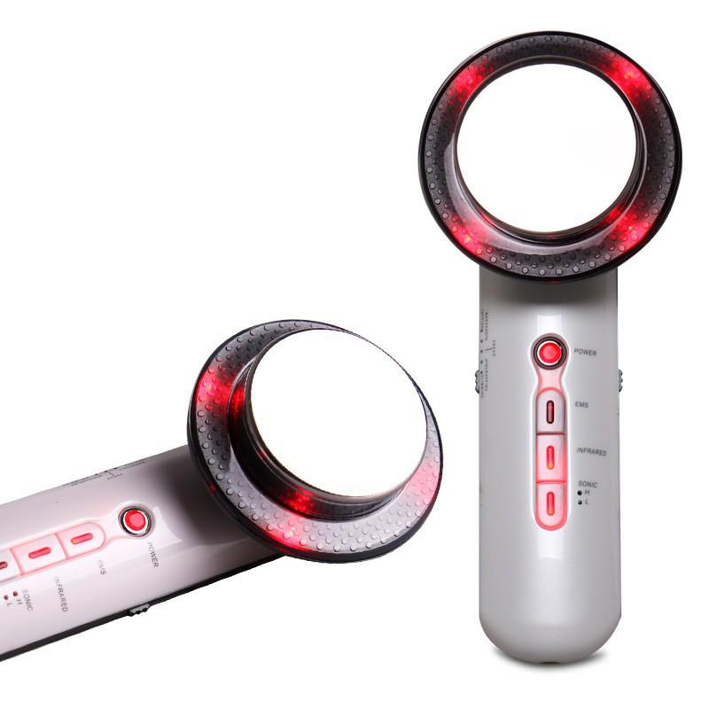 Cross-border 3-in-1 Slimming Instrument: 40k Cavitation, EMS Microcurrent, Ultrasonic Beauty Device for Home Use