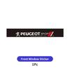 Peugeot Sport Windschutzscheiben Aufkleber Decal für Peugeot 206 207 208 307 308 408 508 2008 3008 5008 Rifter Expert Auto Styling Dekor