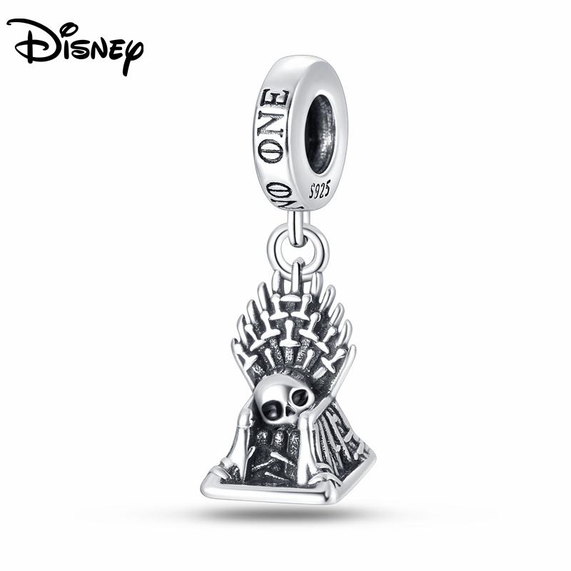 925 Silver Disney Charms Dragon series Beads Pendants Fit For Necklace Original Bracelet DIY Festival Women's Party Gifts