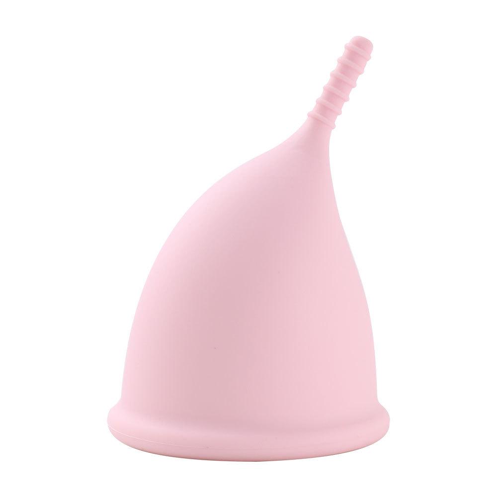 Stomach-Shaped Silicone Menstrual Cup: A Comfortable, Reusable Alternative to Sanitary Napkins and Pads.