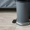 6Pcs Garbage Bin Rainproof Plastic Cover with Lock Pull Tab for Train Electric Lock Control Machines Trash Lid Protection
