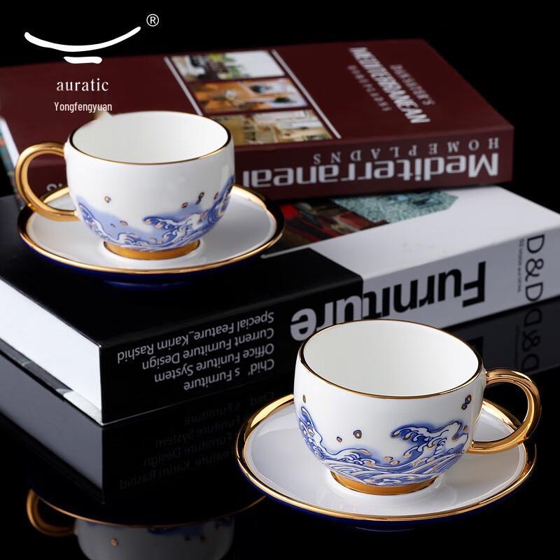Yongfengyuan Mr. Porcelain Pearl of the Sea Tea/Coffee Cup & Saucer Set