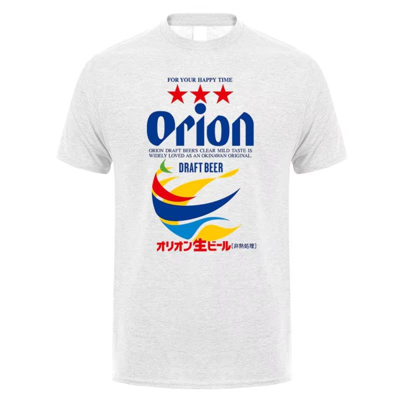 Orion Beer T Shirts Summer 2026 New Summer Relaxing Unisex Cotton Short Sleeve Cool Orion Tshirt Unisex Clothes New Design
